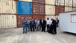 بازدید بازرس کل استان سیستان و بلوچستان از اسکله شهید بهشتی بندر چابهار