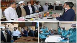 بازدید رئیس‌کل دادگستری و بازرس کل استان سیستان و بلوچستان از واحدهای تولیدی چابهار- ایرانشهر