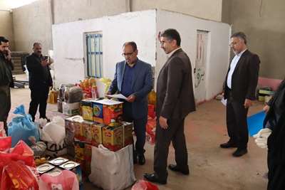 بازدید بازرس کل استان سیستان و بلوچستان از انبارهای اداره کل جمع‌آوری و فروش اموال تملیکی استان